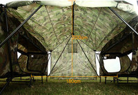 Tente de Camping imperméable pliable pour une personne, lit de couchage, pour l'extérieur, randonnée, au-dessus du sol
