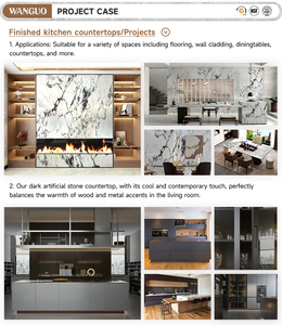 Dalles de marbre blanc de qualité supérieure, grandes dalles de pierre naturelle, décoration écologique pour cuisine de luxe, villa, murs et sols intérieurs - Product Image 6