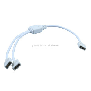 Répartiteur de câble d'extension pour connecteur <span class=keywords><strong>LED</strong></span> RVB 4 broches Connecter 1 à 2 3 4 voies 5050 3528 Bande lumineuse <span class=keywords><strong>LED</strong></span> RVB avec divers connecteurs - Product Image 5