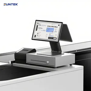 Terminal de paiement tablette professionnel Suntek, caisse enregistreuse intelligente POS avec NFC pour Softpos, Android 14, processeur Octa-Core, certifié CE - Product Image 3