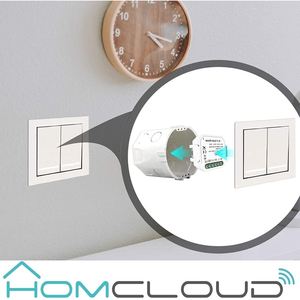 Homcloud โมดูลสวิตช์ Wi-Fi อัจฉริยะ2ช่อง220V AC 10A สำหรับระบบบ้านอัจฉริยะ - Product Image 5