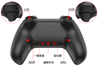 Manette de jeu ma-rio Bat-Man pik-chu Style Gamepad NS Pro Joystick Joysticks et manettes de jeu pour Nintendo