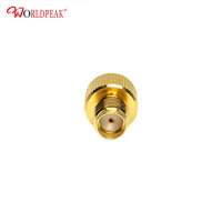 Composant d'étalonnage RF court SMA femelle 50 Ohm, connecteur coaxial de précision à court-circuit plaqué or, vente directe usine