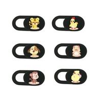 Couverture pour Webcam T1, pièces, en plastique ABS, impression de LOGO, coulissant, caméra sans fil, Promotion