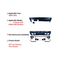Kit de conversion de carrosserie pare-chocs avant et arrière style MT M5 pour BMW Série 5 E34 1988-1995