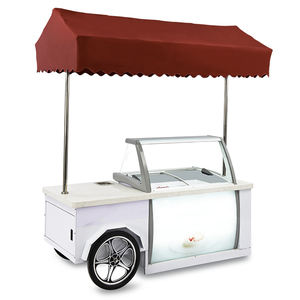 Chariot mobile électrique mexicain pour supermarché, chariot à glace, état neuf, caractéristiques : noix, fruits, lait, eau, légumes, maïs, haute qualité - Product Image 2