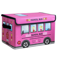 Panier à linge pliable, panier à linge motif de dessins animés, pot de rangement de jouets pique-nique pour vêtements sales, boîte organisateur