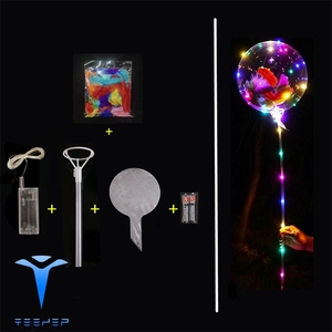 Lámina Transparente Luminosa con Patrón de Animales de Dibujos Animados 3D para Globo Led y Bola <span class=keywords><strong>Bobo</strong></span> - Product Image 6
