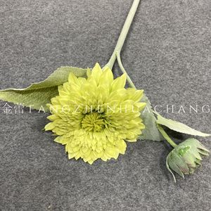 Zhixia handmade Lụa Gấu bông hướng dương đôi hoa phong cách hiện đại tự nhiên cảm ứng thực sự phòng khách trang trí nội thất chụp ảnh cưới - Product Image 5