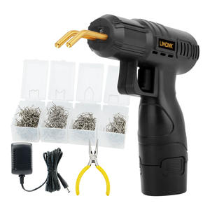 Pistola de Soldadura de Plástico Inalámbrica LK-719 Personalizada de 12V con Batería de Litio, 50W, Herramienta de Soldadura con <span class=keywords><strong>Grapadora</strong></span> Caliente para Reparación de Piezas de Plástico - Product Image 1