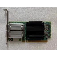 Tarjeta de Interfaz de Red Mellanox MCX516 PCIe3.0x16 100GbE de Doble Puerto QSFP28 con Soporte Alto y Bajo MCX516A-CCAT