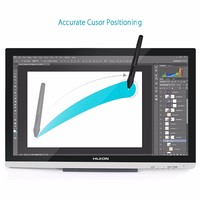 Tablette d'Écran LCD 21,5 Pouces avec Stylet Électromagnétique pour Signature, Dessin et Écriture