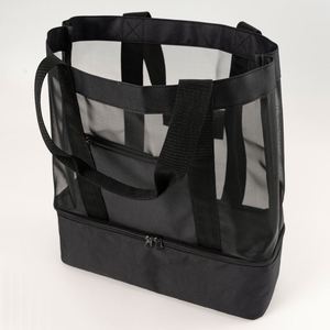 Beach Tote Cooler Bag Polyester Eco-Friendly Waterproof Insulated Thermal Collapsible Soft Custom Summer Picnic Outdoors - Product Image 4