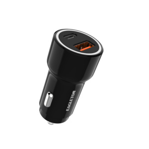 <span class=keywords><strong>Chargeur</strong></span> de voiture <span class=keywords><strong>rapide</strong></span> <span class=keywords><strong>multi</strong></span>-<span class=keywords><strong>USB</strong></span> 43W, 2 ports <span class=keywords><strong>USB</strong></span> PD + QC3.0 avec adaptateur Type-<span class=keywords><strong>C</strong></span>, parfait pour charger les téléphones mobiles et les appareils - Product Image 1
