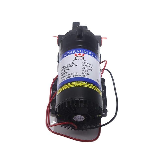 Quality 220V AC Water Dispenser Pump Mini Diaphragm Pump Portable Water Pump