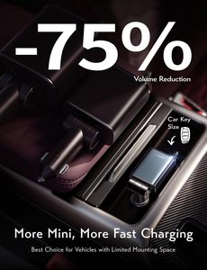 45W 4 trong 1 có thể thu vào xe sạc PD 3.0 QC3.0 hiển thị kỹ thuật số hiệu quả an toàn chứng nhận ngắn mạch 30W sạc nhanh - Product Image 5