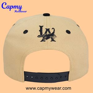 قبعة قماشية بنية اللون منخفضة الحد الأدنى أصلية ثلاثية الأبعاد بشعار مطرز للرجال في الرياضات مخصص قبعات بيسبول 5 ألواح منحنية - Product Image 4