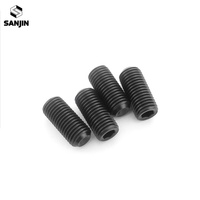 Vis sans tête à six pans creux en acier inoxydable 304 et acier allié 12.9, norme DIN916, tailles M1.6, M2, M2.5, M3, M4, M5, M6, M8