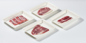 Phân Hủy Sinh Học Dùng Một Lần Các Tông Cho Thịt Nhà Máy Salad Snack Bánh Mì Bánh <span class=keywords><strong>Pizza</strong></span> Dập Nổi In Ấn Xử Lý Cho Sushi - Product Image 3