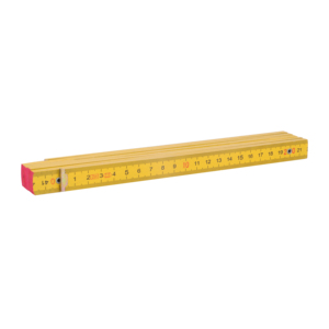 Righello Pieghevole in Legno di Alta Qualità, Multiuso, 2m con 10 Pieghe, Scala Bifacciale - Strumenti di Misurazione per Carpenteria e Costruzioni - Product Image 2