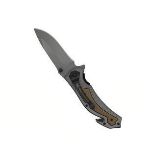 Couteau de survie tactique pliable pour le camping, couteau de poche tactique pour la chasse, le camping et les activités de plein air, en acier inoxydable - Product Image 3