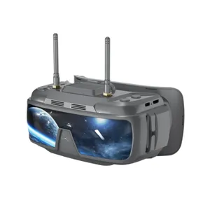 Advanced 5.8G 40CH Analog FPV Goggles 3.5 Inch IPS Display Support DVR for Long-Range Flying and Immersive Drone <b>RC</b> <b>Airplane</b> - Product Image 2