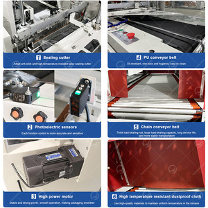 OCEAN Chine Machine d'emballage thermorétractable automatique pour film de pizza pour conteneur alimentaire - Product Image 5