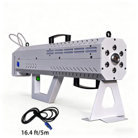 Mesin Asap Igracelite Genggam 1500W RGB LED Fog Gun untuk Pesta Pernikahan Panggung, Mesin Penghasil Asap DJ Klub Malam