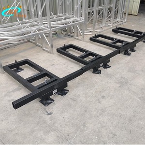 Supporto per Traliccio LED con Base in Lega di Alluminio Nero, Stand da 8 Piedi Certificato TUV CE, Leggero e Resistente - Product Image 4