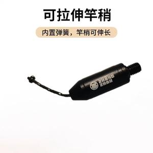 Appât de pêche en alliage d'aluminium noir pour la pêche au bar en eau douce, avec système de tamponage innovant - Product Image 4