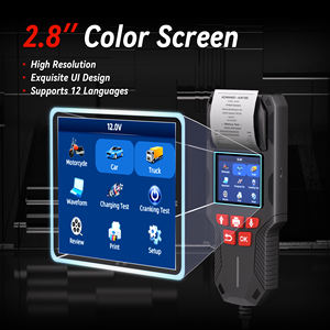 Tester per Batterie <span class=keywords><strong>Auto</strong></span> Konnwei Kw700 2026, Analizzatore 12v 24v con Stampante per Batterie di <span class=keywords><strong>Auto</strong></span>, Moto e Camion - Product Image 3