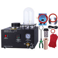 Machine de moulage sous vide pour bijoux en or et argent, équipement de moulage en plâtre, petite machine de moulage intégrée 2L