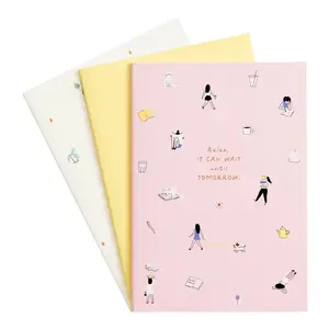 Office School Single Color Portable Cheap Paper B6 Dairy Journal Notebook