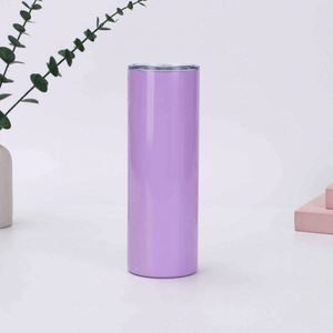 Stainless Steel Tumbler Vacuum Insulated Double Wall Straight <b>Cup</b> Lid Travel Drinkware Modern 6-12H Heat Retention Eco-Friendly - Product Image 5