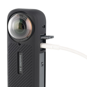 Cho Insta 360x4 Silicone trường hợp bảo vệ mềm ống kính cao su trường hợp bảo vệ trường hợp 360 toàn cảnh Phụ Kiện máy ảnh - Product Image 3