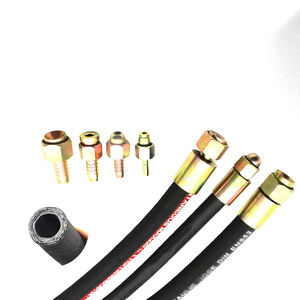 Tubo Idraulico in Gomma Nera ad Alta Resistenza alla Pressione R2at 1/4\" R5 Tubo e Raccordi - Product Image 6