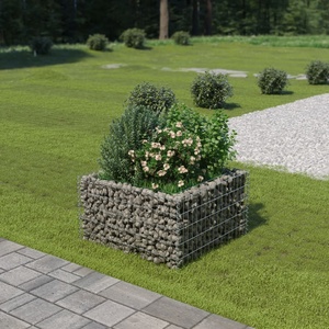 Mur en acier de gabion de jardin extérieur avec <span class=keywords><strong>des</strong></span> paniers de gabion de couverture pour le jardin - Product Image 2