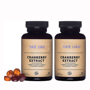 Complément alimentaire végétalien à la cranberry en gummies pour adultes, marque privée, soutien à la santé des voies urinaires - Product Image 3