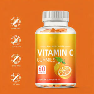 OEM ODM diyet takviyesi <span class=keywords><strong>C</strong></span> vitamini 60 Gummies kollajen cilt beyazlatma <span class=keywords><strong>C</strong></span> vitamini Gummies şeker güzellik için - Product Image 3