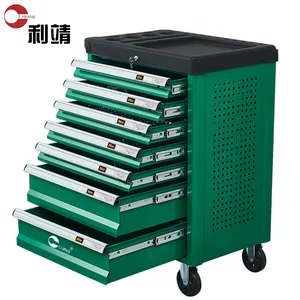Popular Auto Tools Durable Anti Rust Tool Trolley 8 Drawers with Tools