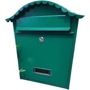 Lưu trữ nhà ngoài trời Wall Mount khóa hộp thư an toàn khóa chìa khóa cơ chế thời tiết kháng bền dễ dàng truy cập kim loại Flap phím - Product Image 4