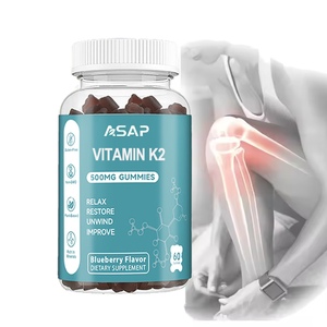 Gomitas de vitamina K2 OEM promueven la salud muscular multivitamínico orgánico vitamina K2 gomitas - Product Image 1