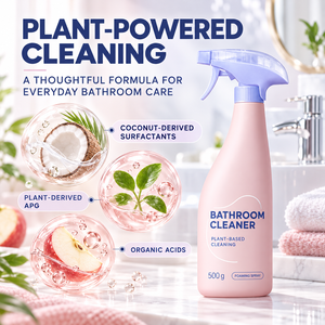 Limpiador de Baño a Base de Plantas en Aerosol Espumoso 500g Ecológico para la Suciedad Diaria del Baño - Product Image 2