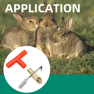 Coniglio di rame capezzolo coniglio automatico capezzolo bevitore piccolo animale acqua bevitore con connettore a tre vie - Product Image 6