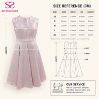 Robe Midi Rose Personnalisée pour Femme avec Perles et Pompons, Sans Manches, Coupe Évasée, pour Invitée de Mariage ou Cocktail, Vente en Gros, Fournisseur d'Usine OEM ODM