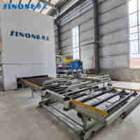 Four sandwich Machine de fabrication de dalles de marbre artificiel automatique Ligne de production de dalles de quartz Four de polymérisation à haute température