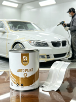 Peinture automobile couleur unie 2K, laque acrylique, résistance aux intempéries et au vieillissement, pour la retouche automobile, prix de gros