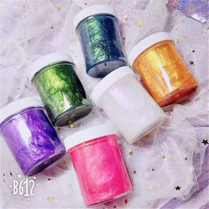 Contenedores de slime vacíos de 6oz, contenedor de plástico <span class=keywords><strong>transparente</strong></span> de slime de alta calidad, con divisor superior para pegamento de Elmer - Product Image 5