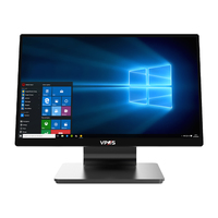 Caja registradora todo en uno POS de escritorio de aleación de aluminio para restaurantes Versión de Windows