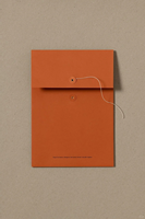 Pochette d'expédition minimaliste biodégradable avec logo personnalisé, porte-documents A4 avec fermeture à cordon, service d'impression OEM pour l'envoi postal